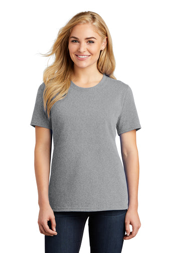 Ladies Core Cotton Tee - Athletic Heather (Blank)