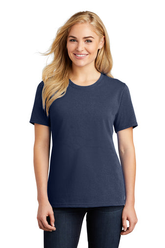 Ladies Core Cotton Tee - Navy (Blank)