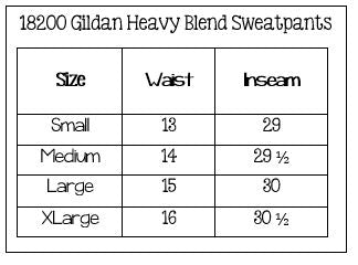 Adult/Unisex - Gildan Heavy Blend Sweatpants  (Blank)