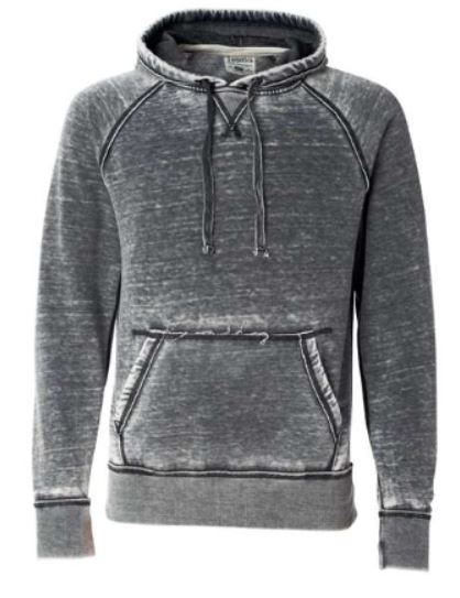 J. America - Vintage Zen Fleece Hooded Sweatshirt (Blank)